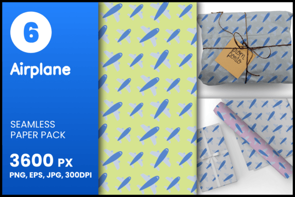Airplane Seamless Patterns: Strategic Design Elements for Creative and Professional Use