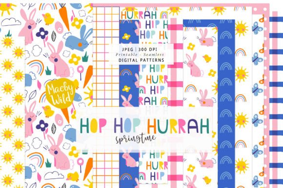 Hop Hop Hurrah Easter Bunny Patterns