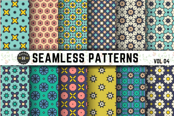 Seamless Patterns Vol 04: A Versatile Design Resource for Creators