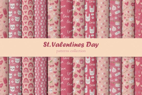 St Valentines Day Patterns Collection